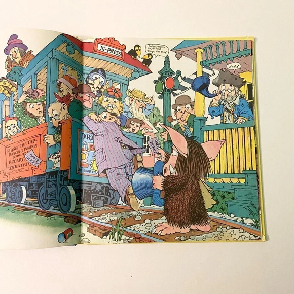 Vtg 1979 How  Trollusks Got His Hat by Mercer Mayer Golden HC - Picture 13 of 15
